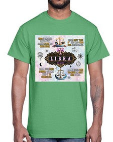 Straight Libra 474#- libra- Cotton Tee