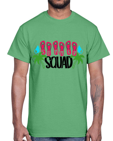 Summer Squad Style 22#- summer- Cotton Tee