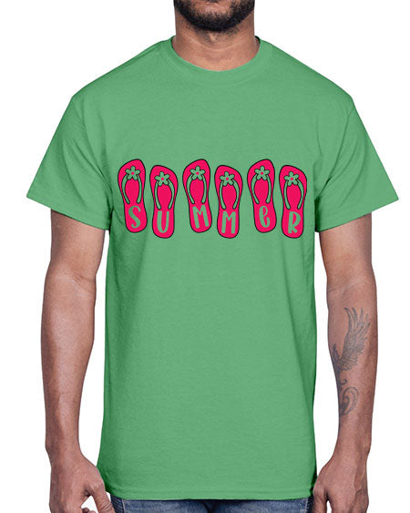 Summer Style 18#- summer- Cotton Tee