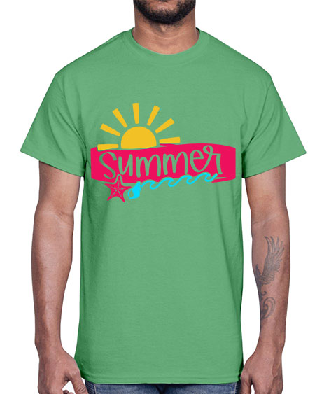 Summer Style 25#- summer- Cotton Tee