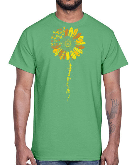 Sunflower Owl You Are My A TurtleRabbit 19#- owl- Cotton Tee