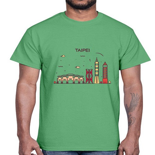 Taipei 1937#- cities- Cotton Tee
