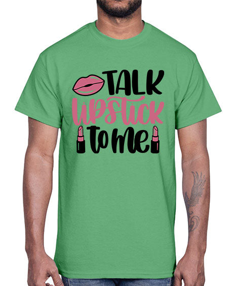 Talk Lipstick To Me Style 15#-makeup Cotton Tee