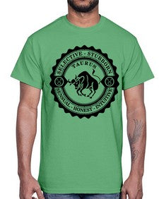 Taurus 7#- taurus- Cotton Tee