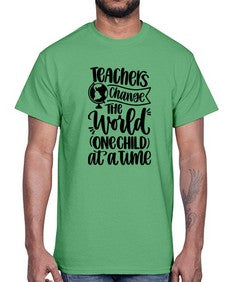 Teachers Change The Style 1473#- teacher- Cotton Tee
