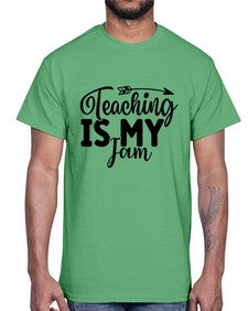 Teaching Is My Jam 1481#- teacher- Cotton Tee