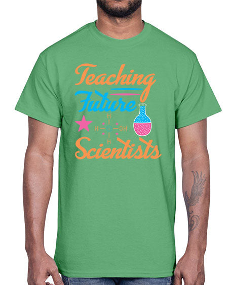 TeachingfuturescientistsScience tshirt design Sciencetshirtdesign 23#- general science- Cotton Tee