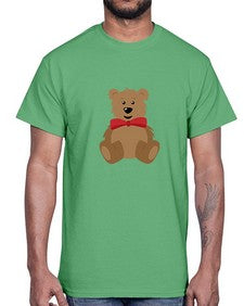 Teddybear 248#- cartoon animals- Cotton Tee