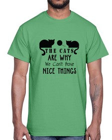 The Cats Style 118#- cats- Cotton Tee