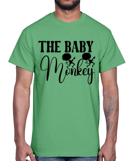 The baby monkey - monkey- Cotton Tee