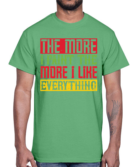 The more I paint the more I like everything Style 220#- kids- Cotton Tee