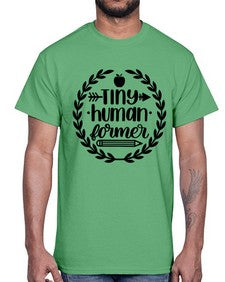 Tiny Human Former Style 1570#- teacher- Cotton Tee