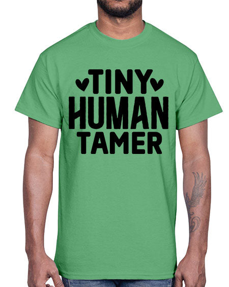 Tiny Human Tamer 468#- kids- Cotton Tee