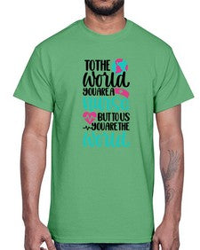 To The World You Style Style 1577#- nurse- Cotton Tee