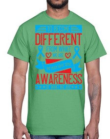 To become different from what we are we must have some awareness of what we are Style 11#- Self awareness- Cotton Tee