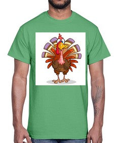Turkey 258#- cartoon animals- Cotton Tee