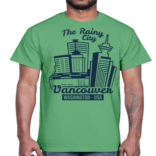 Vancouver 2049#- cities- Cotton Tee