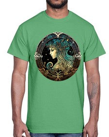 Virgo 526#- virgo- Cotton Tee