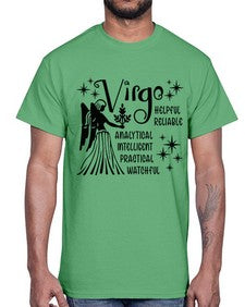 Virgo 527#- virgo- Cotton Tee