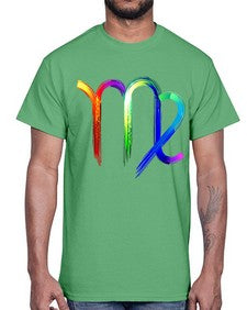 Virgo 532#- virgo- Cotton Tee
