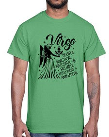 Virgo 533#- virgo- Cotton Tee