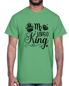 Virgo king 537#- virgo- Cotton Tee