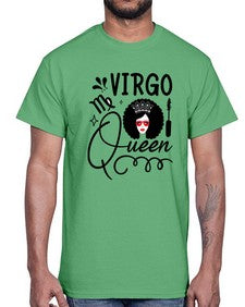 Virgo queen 541#- virgo- Cotton Tee