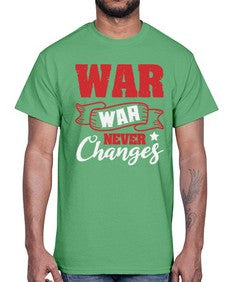 War War never changes 53#- video games- Cotton Tee