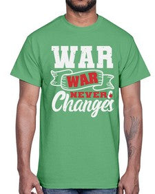 Warwar never changes 54#- video games- Cotton Tee