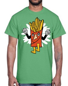 Weekend is near 265#- cartoon general- Cotton Tee