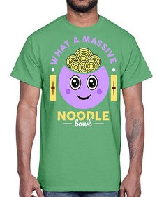 What a Massive Noodle Bowl 1698#- Ramen- Cotton Tee