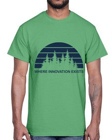 Where Innovation Exist 3#- internet- Cotton Tee