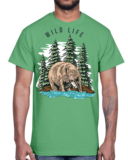 Wild Life 1#- nature- Cotton Tee
