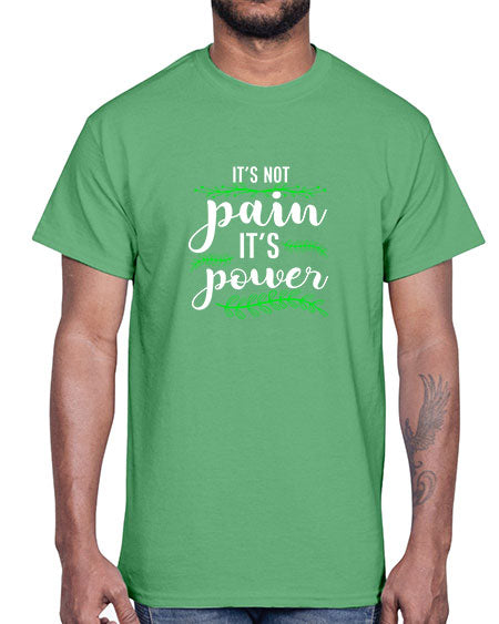 WomensitsnotpainitspowerInspirationalpregnancydoula1653#- doubla- Cotton Tee