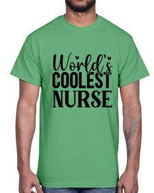 Worlds Coolest Nurse 1669#- nurse- Cotton Tee