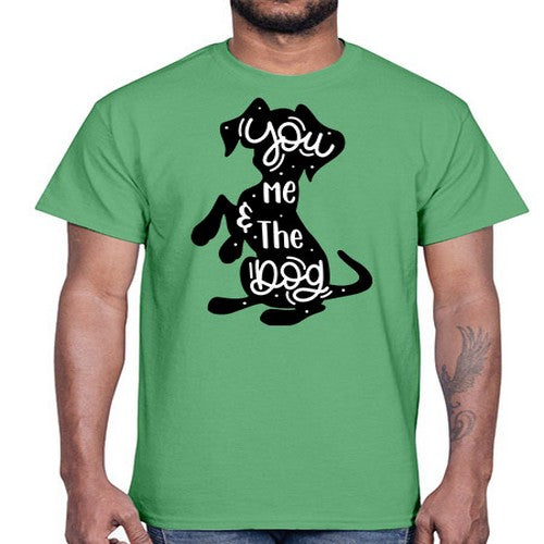 You Me The Dogs Style 4#- dogs- Cotton Tee