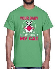 Your Baby Is Nice- cats- Cotton Tee