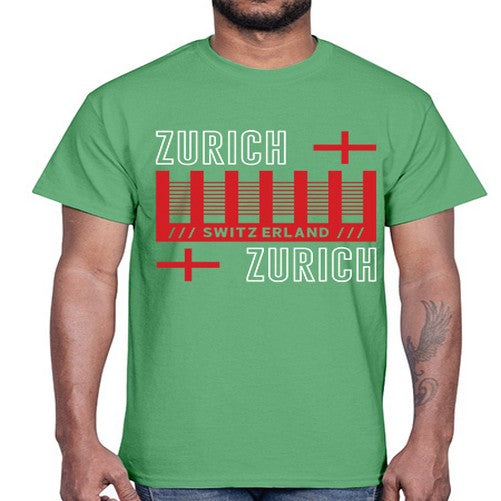 Zurich 2165#- cities- Cotton Tee