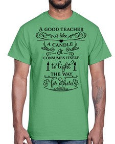 a good teacher 1#- teacher- Cotton Tee
