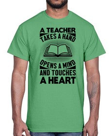 a teacher 2#- teacher- Cotton Tee