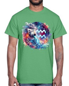 aquarius 90#- aquarius- Cotton Tee