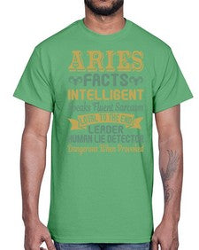 aries 123#- aries- Cotton Tee