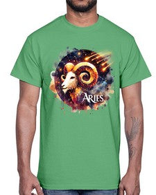 aries 127#- aries- Cotton Tee