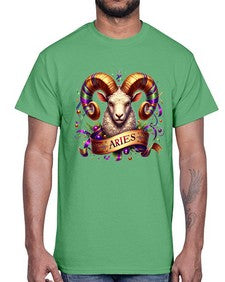 aries 136#- aries- Cotton Tee