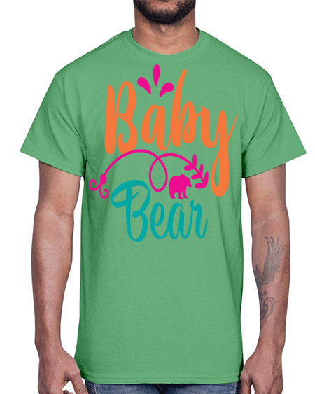 baby bear 11#- bears - animals- Cotton Tee