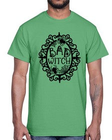bad witch 52#- witch- Cotton Tee