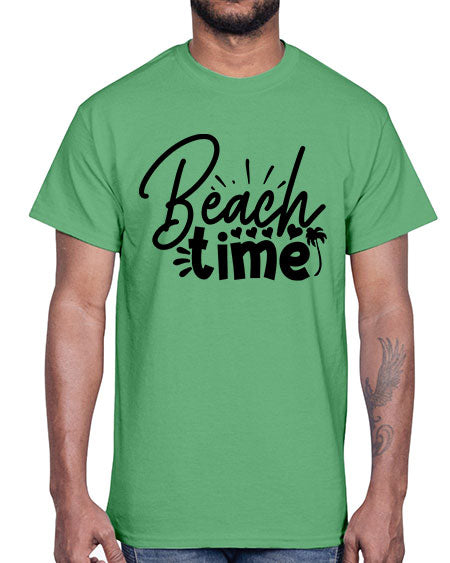 beach time Style 108#- summer- Cotton Tee