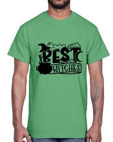 best witches 48#- witch- Cotton Tee