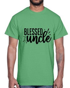 blessed uncle 121#- uncle- Cotton Tee