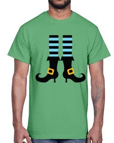bluewitchlegs 47#- witch- Cotton Tee